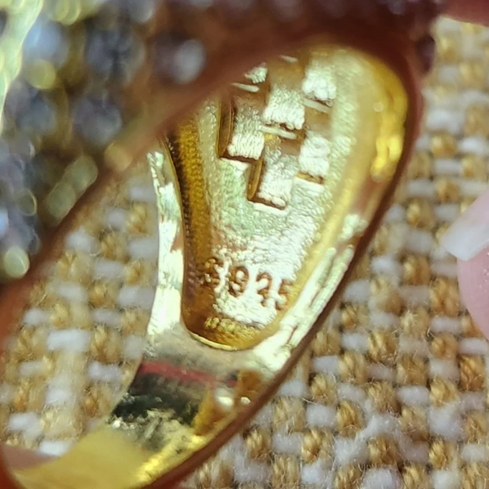 Sterling 925 plated gold